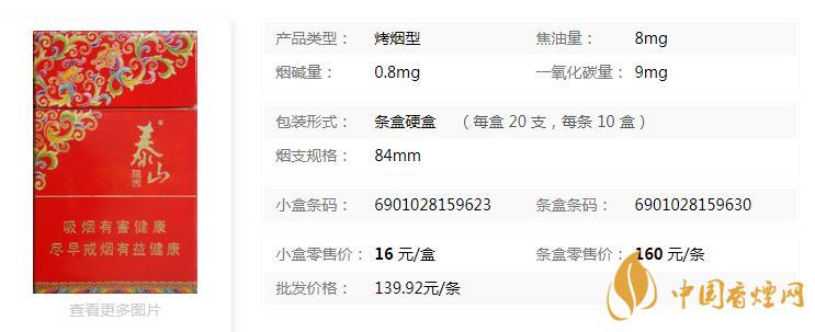 泰山錦秀多少錢一包2020價(jià)格？泰山錦秀香煙價(jià)格2020