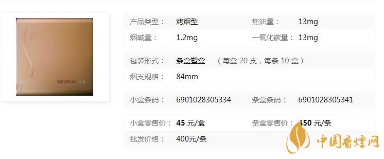 蘇煙軟金砂xs多少錢一包價格？蘇煙軟金砂XS價格及參數(shù)一覽