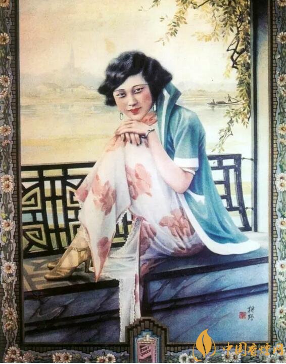 民國時期香煙廣告排行，哈德門尺度有點(diǎn)大 