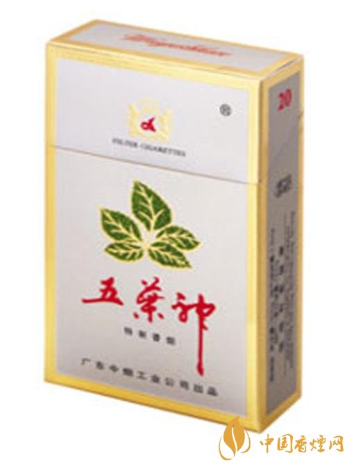 五葉神香煙價(jià)格及圖片，五神葉香煙有多少種（10種）